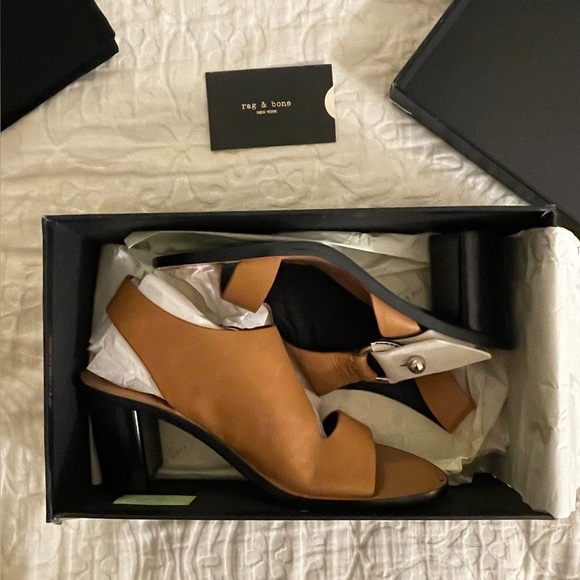 Rag & Bone Women’s Arc Block Heel Sandals Size 10 NIB $400.00 - Picture 6 of 16